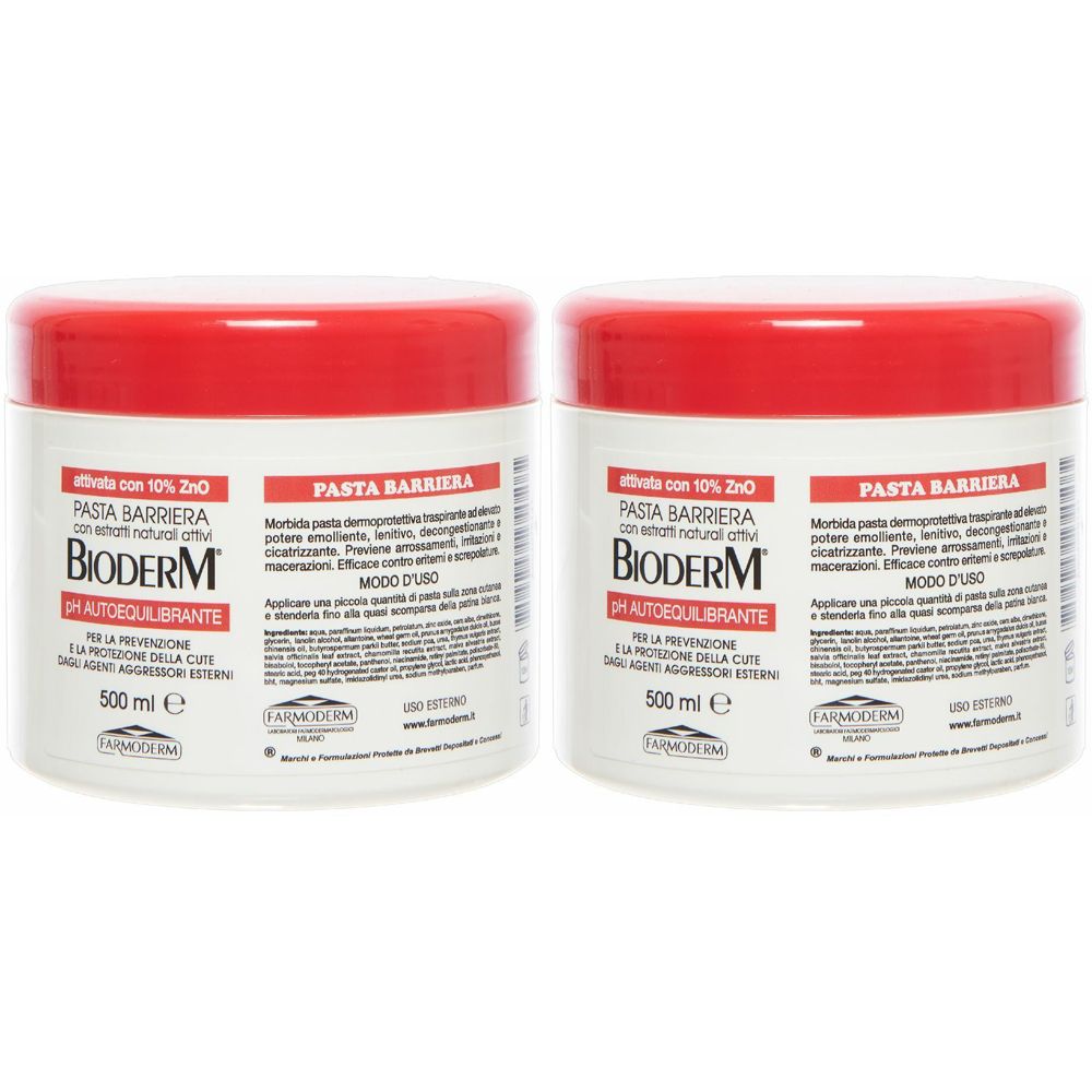 Bioderm Ph Autoequilibrante Set da 2 2x500 ml Pasta