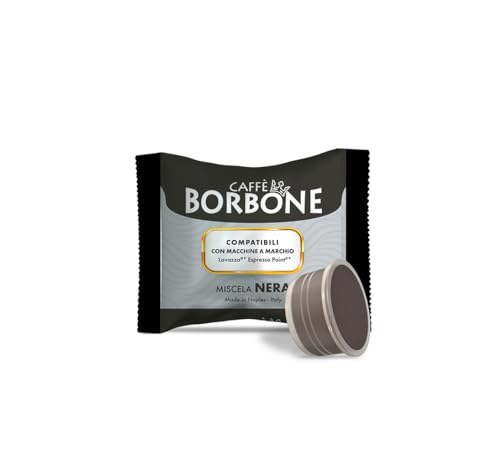 Caffè Borbone Miscela Nera - 100 Capsule - Compatibili Con Le Macchine Lavazza* Espresso Point*