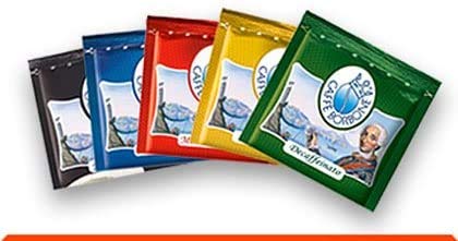 5X100 Cialde 44 Mm Borbone Degustazione: 100 Cialde Nere, 100 Blu, 100 Red, 100 Oro, 100 Dek