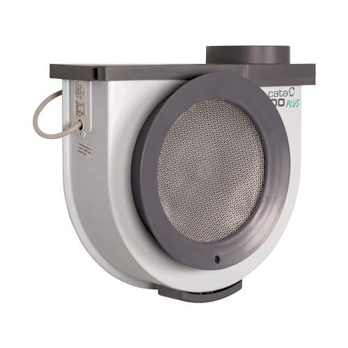 Cata 600 Plus 2V Ventola Aspirazione Cucina Estrattore Aria A 420 600 M³/H Porta Di Scarico 12 Cm Livello Rumore 52Db(A) Consumo 105 W Filtro In Metal