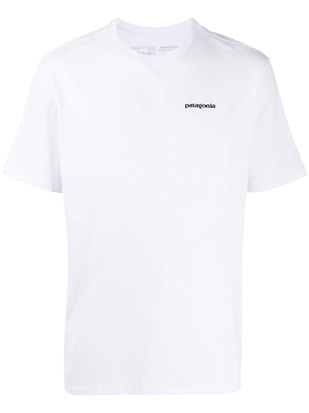Patagonia T-shirt P-6 Logo Responsibili-Tee® - Bianco