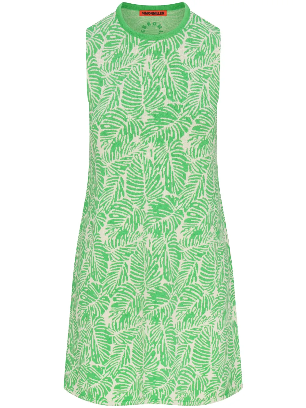 Simon Miller x Zana Knit mini dress - Verde