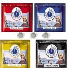 4X100 Cialde 44 Mm Borbone Degustazione: 100 Cialde Nere, 100 Blu, 100 Red, 100 Oro
