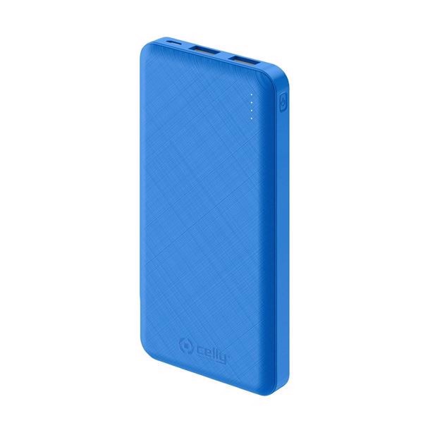 Celly PBE10000 Ioni di Litio 10000 mAh Blu