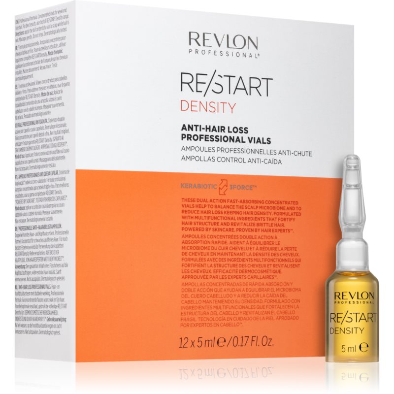 Revlon Professional Re/Start Density Trattamento Intensivo Anti-Caduta Dei Capelli 12X5 Ml