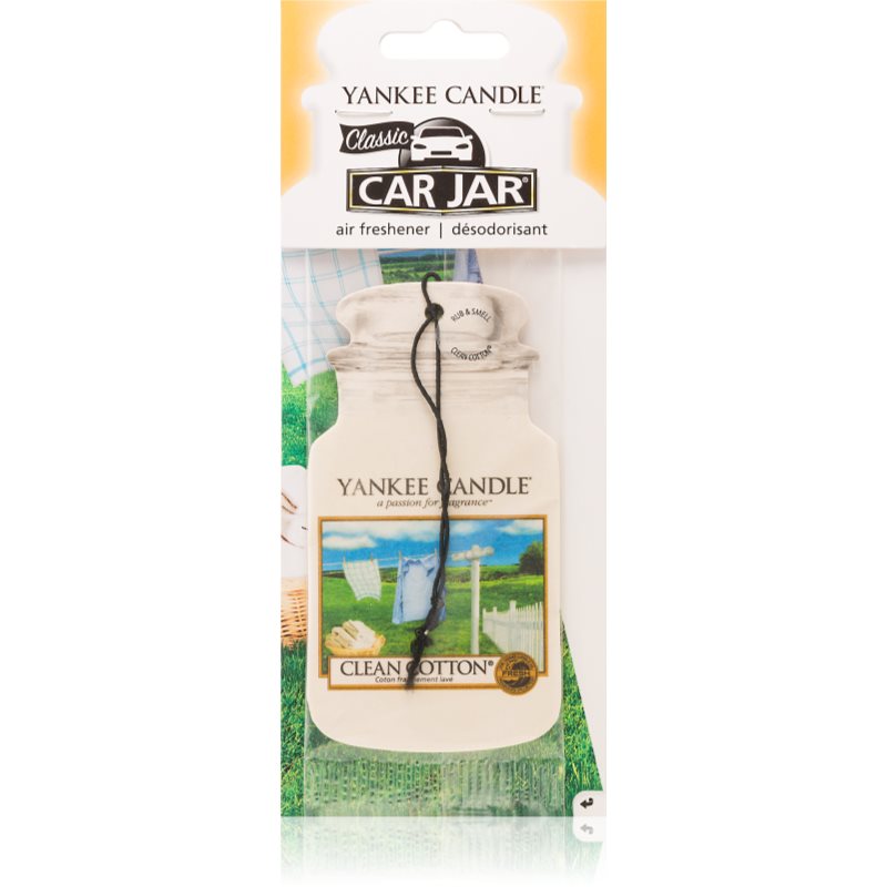 Yankee Candle Clean Cotton Deodorante Per Auto Da Appendere 1 Pz