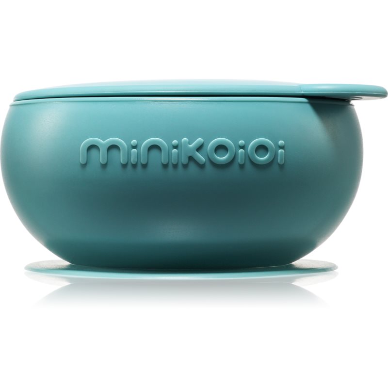 Minikoioi Bowl Aqua Green Ciotola In Silicone Con Ventosa 1 Pz