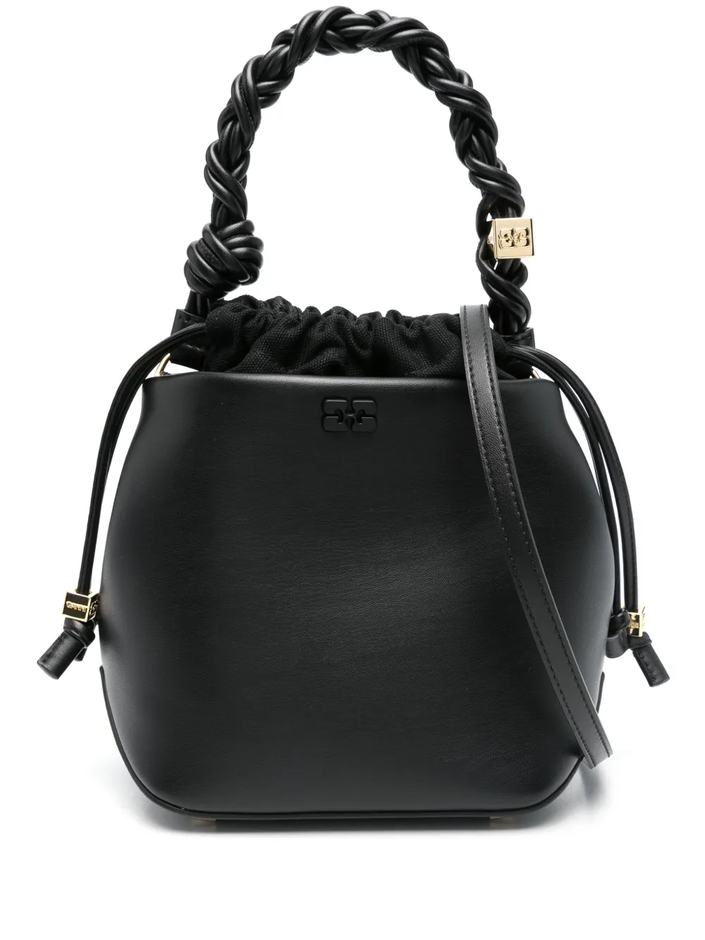 GANNI Bou bucket bag - Nero