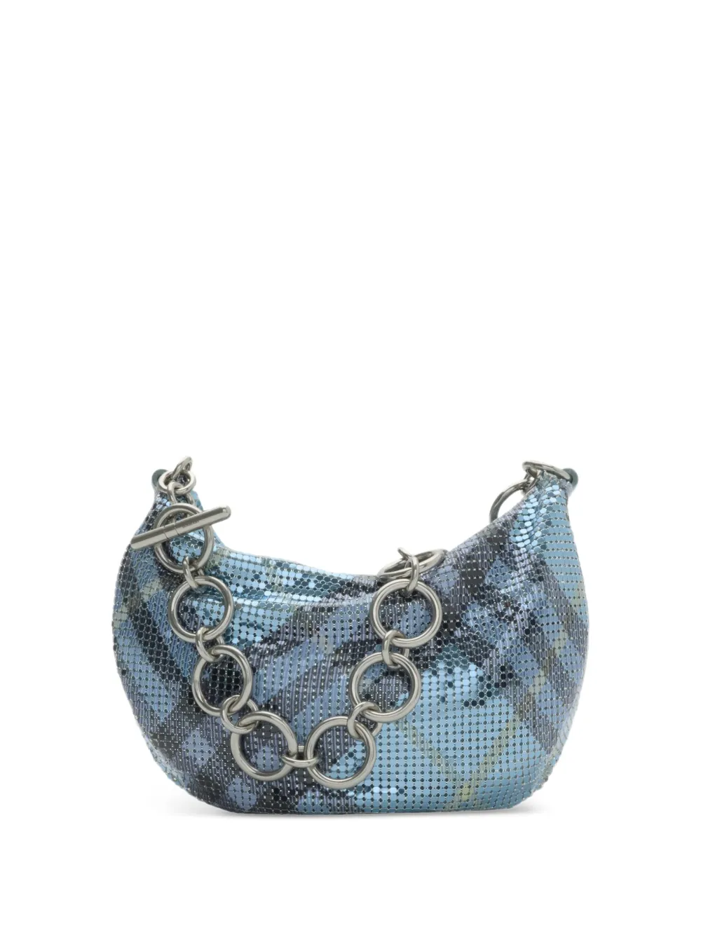 Burberry Chainmail mini bag - Blu