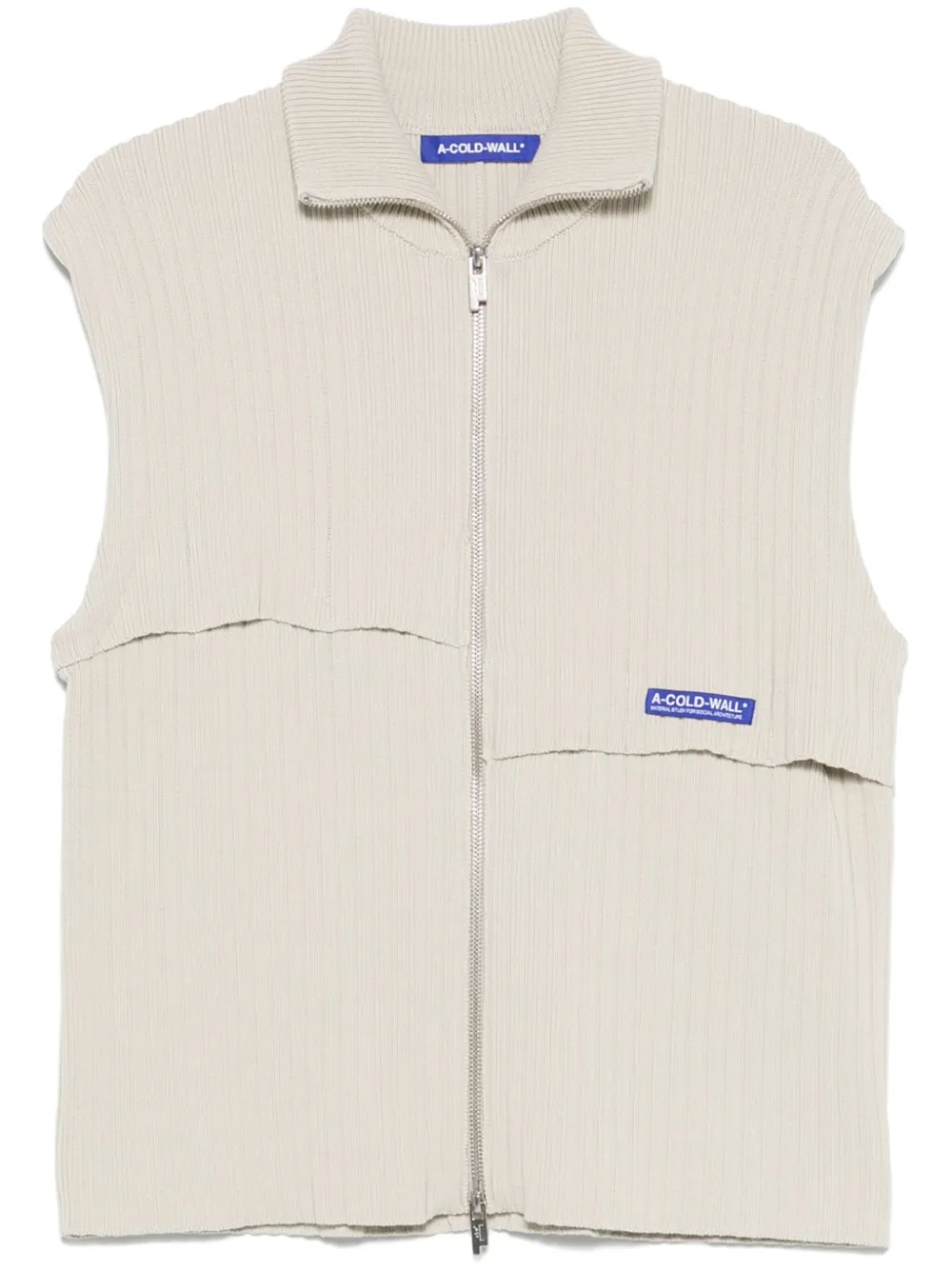 A-COLD-WALL* panelled gilet - Toni neutri