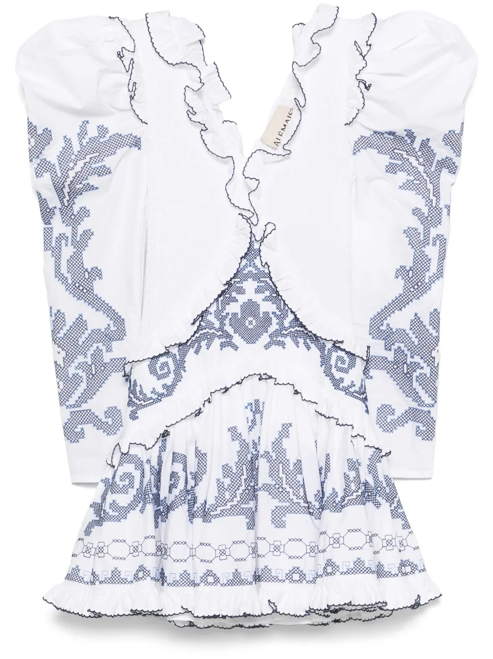 ALEMAIS Hazel mini dress - Bianco