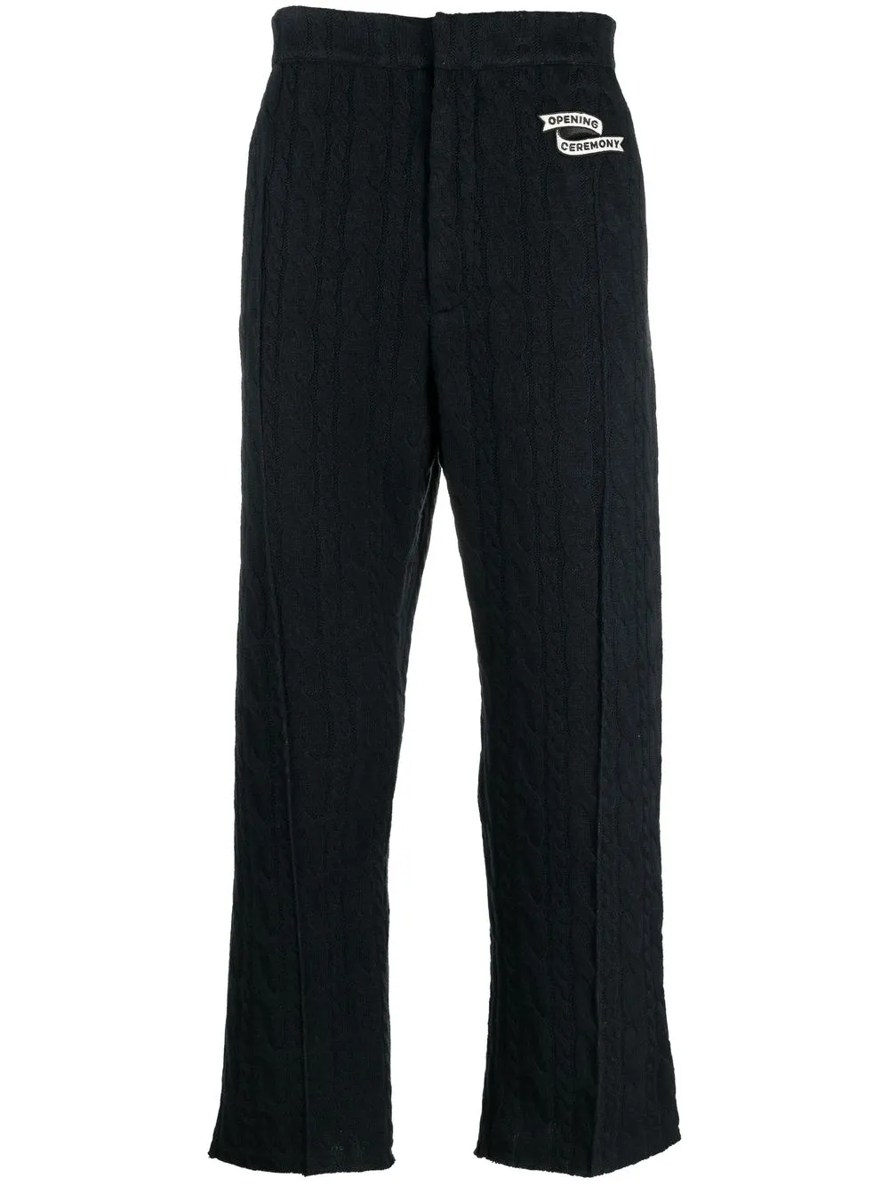Opening Ceremony Pantaloni con ricamo - Blu