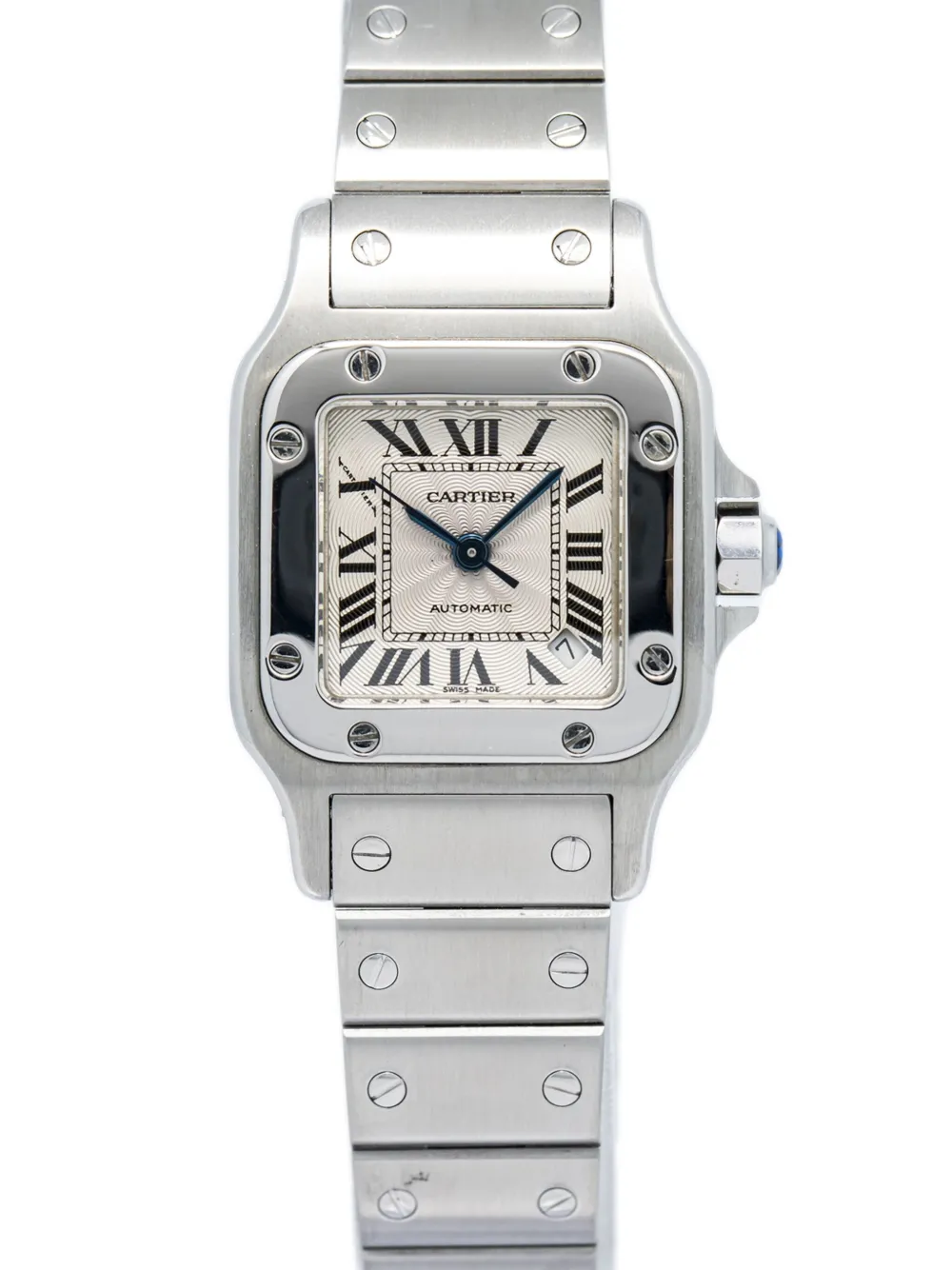 Cartier Orologio Santos Galbée 24mm Pre-owned - Bianco
