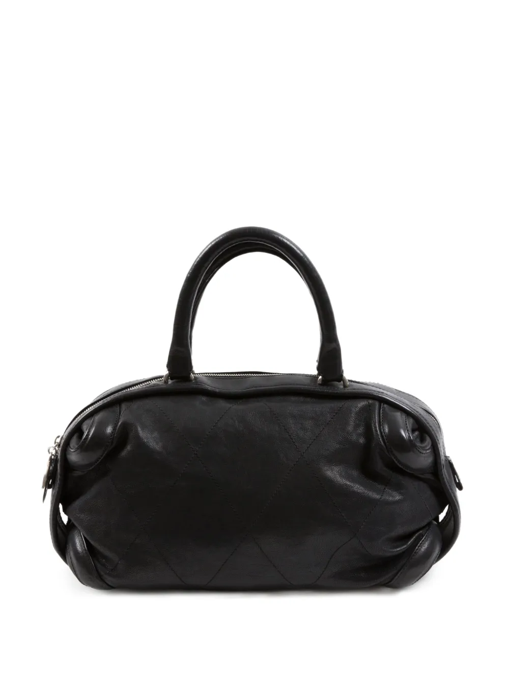 CHANEL Pre-Owned 2005-2006 x Karl Lagerfeld Boston bag - Nero