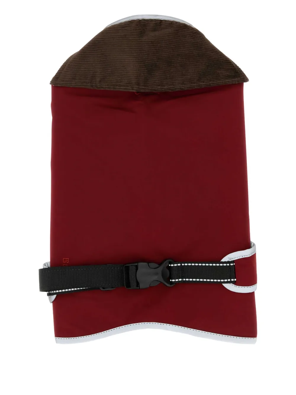 Barbour corduroy-collar dog coat - Rosso