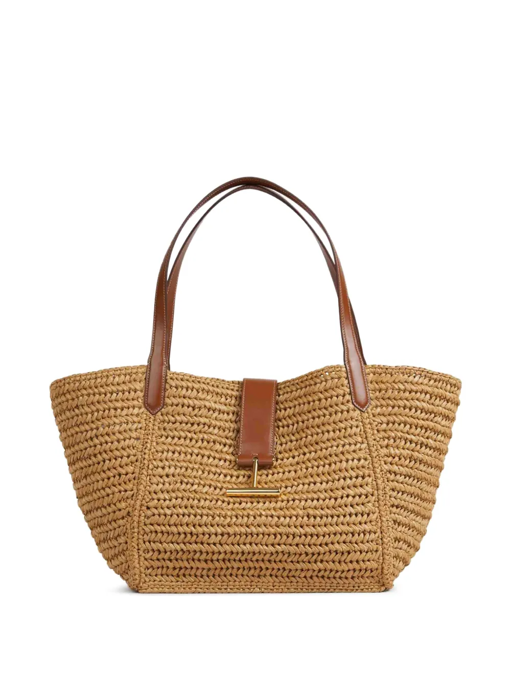 TOM FORD medium Tara tote bag - Toni neutri