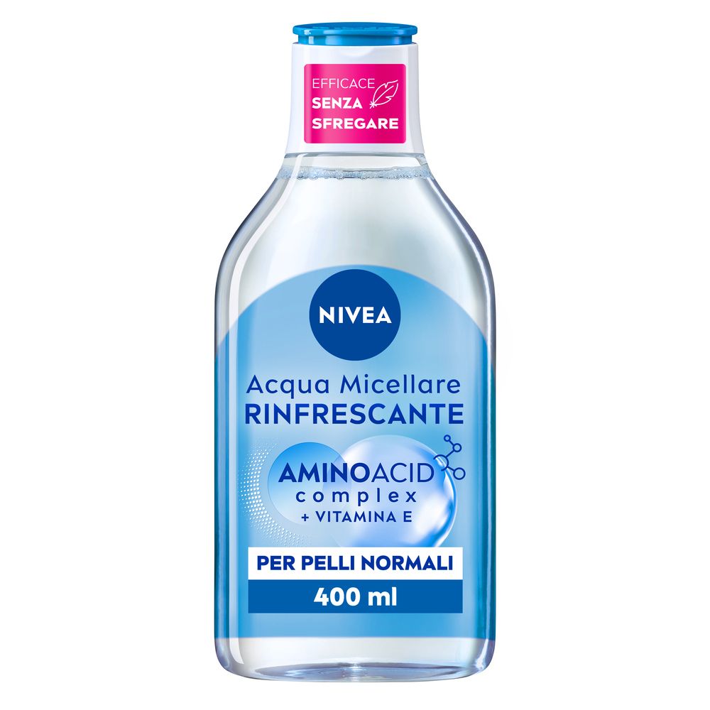 Nivea Micellair 5in1 Acqua Micellare Rinfrescante 400 ml, Detergente v