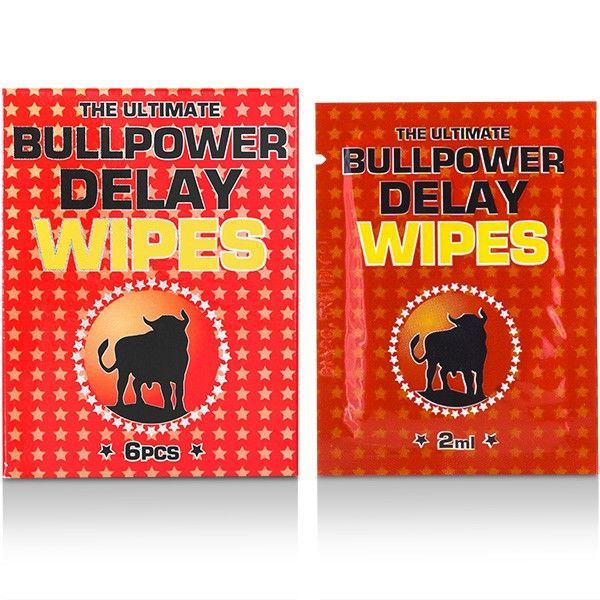 Salviettine ritardanti Bullpower | Cobeco Pharma 6x2 ml