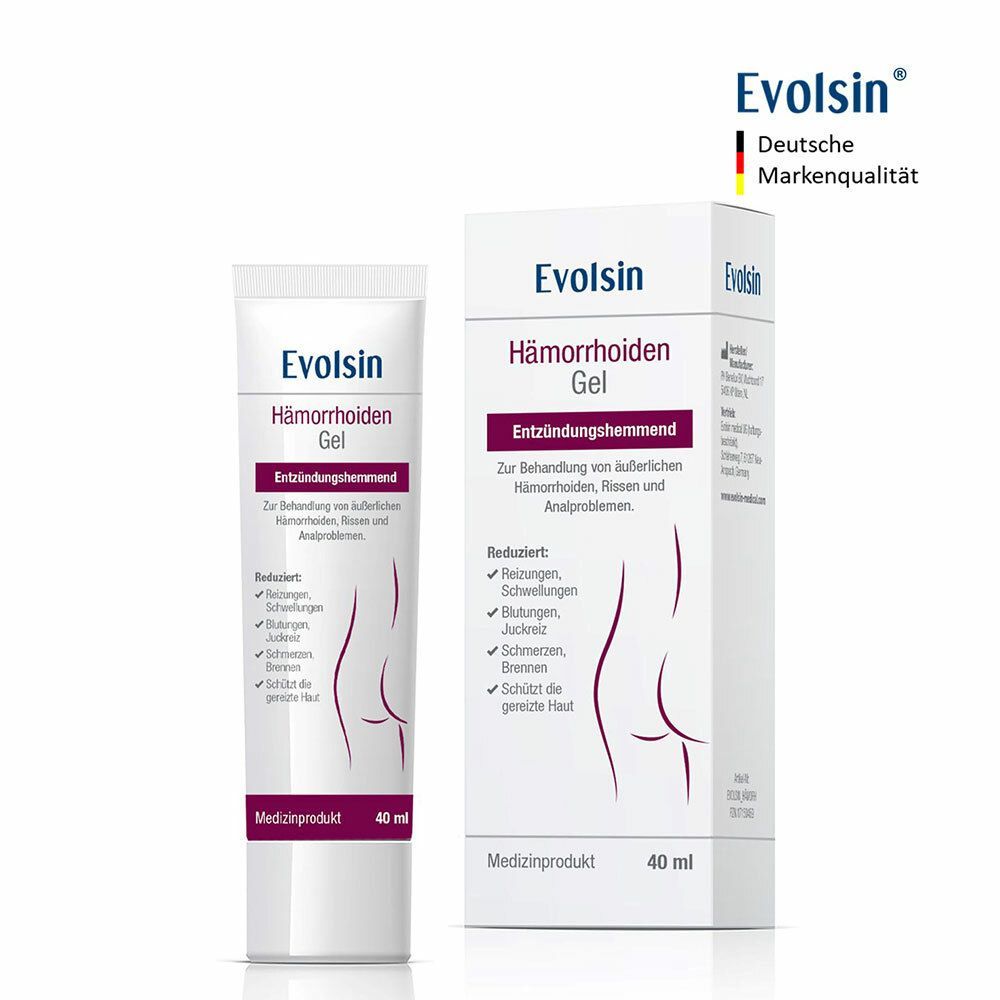 Evolsin Gel emorroidi 40 ml