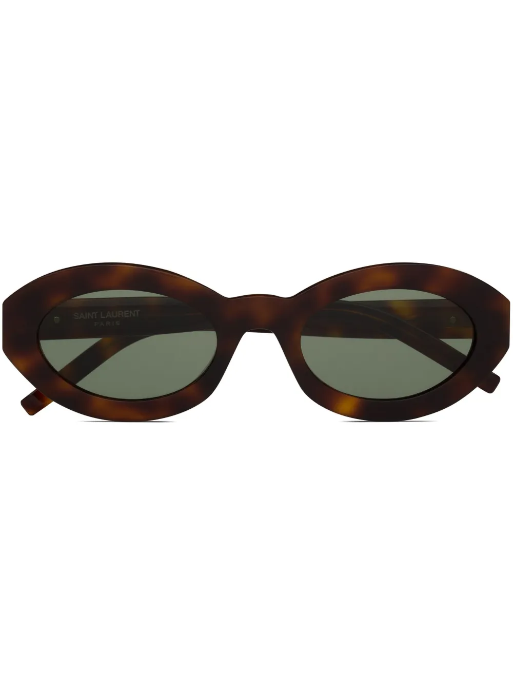Saint Laurent Eyewear Occhiali da sole SL M136 ovali - Marrone