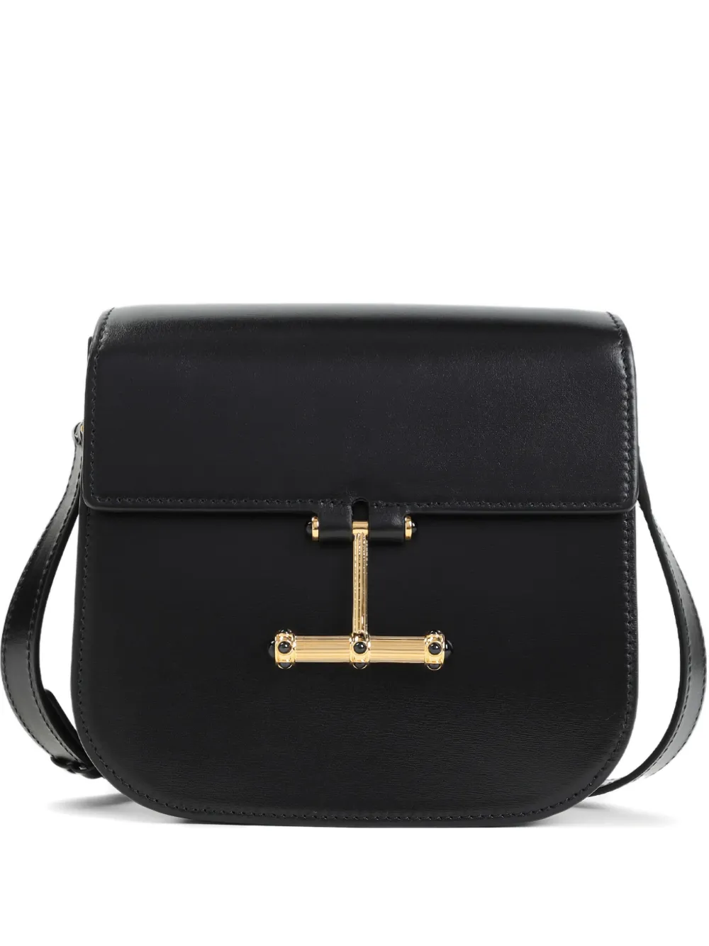TOM FORD mini leather shoulder bag - Nero