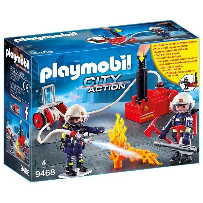 Playmobil Squadra Vigili Del Fuoco Pompa Acqua 1 St