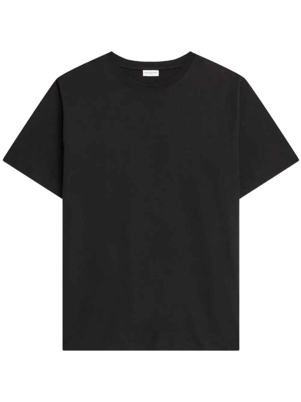 DRIES VAN NOTEN T-shirt in cotone - Nero
