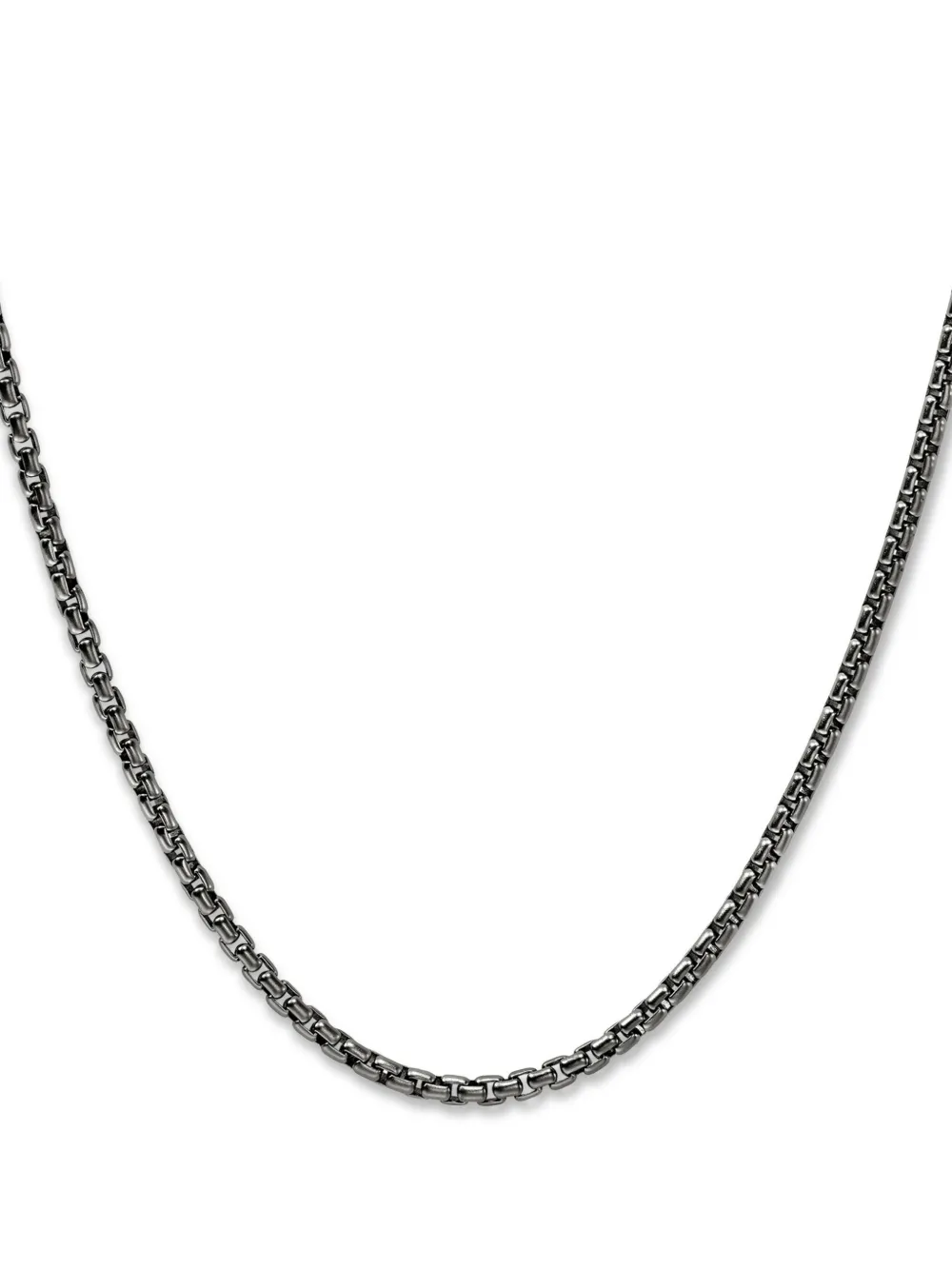 John Hardy box-chain necklace - Argento