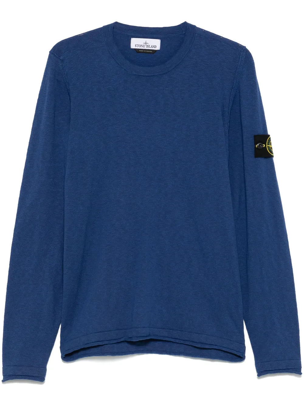 Stone Island organic cotton jumper - Blu