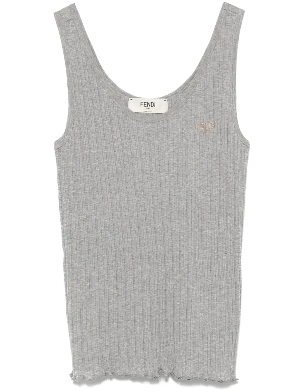 FENDI Canotta Fendi Roma - Grigio