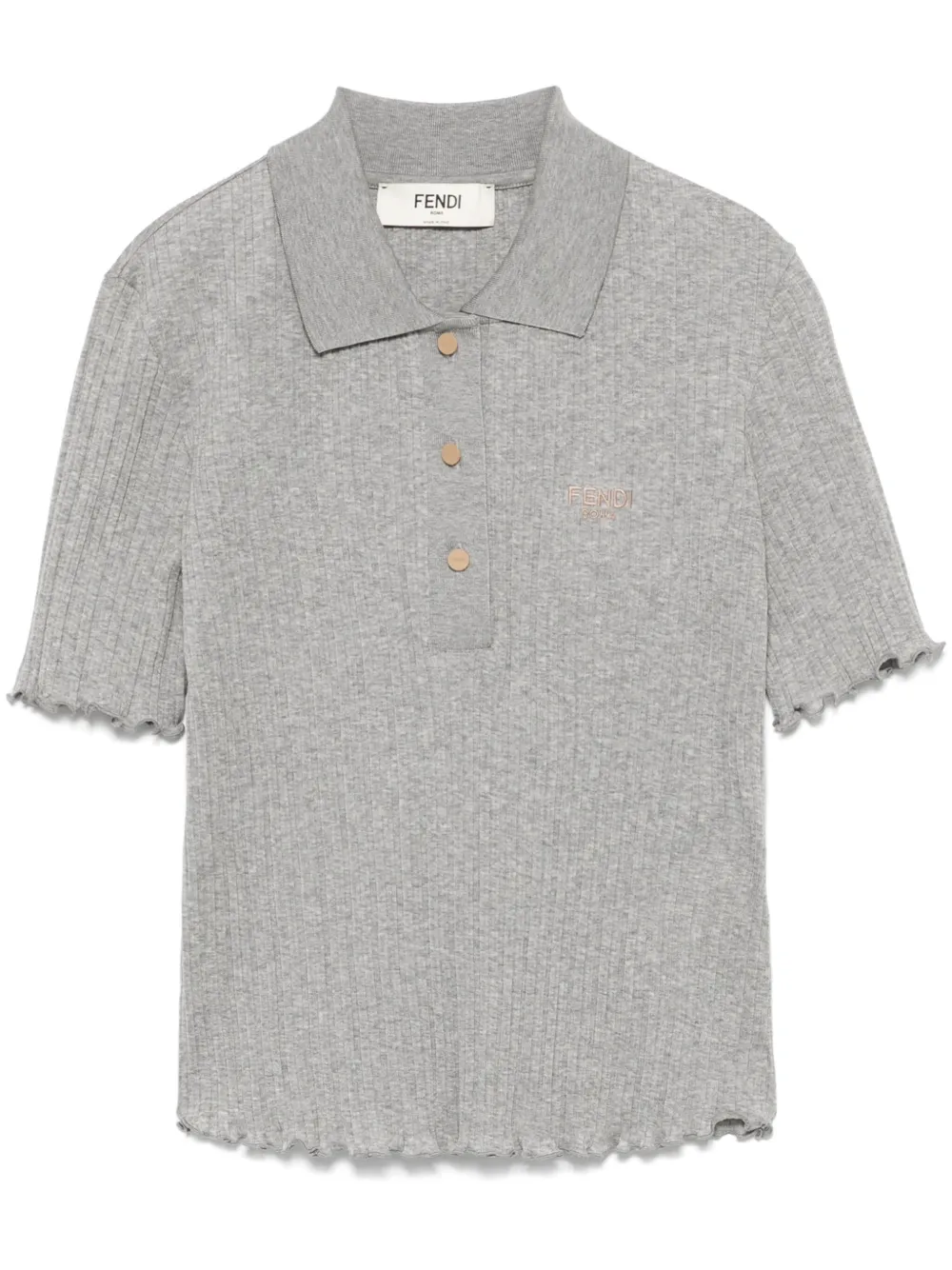 FENDI Polo Fendi - Grigio