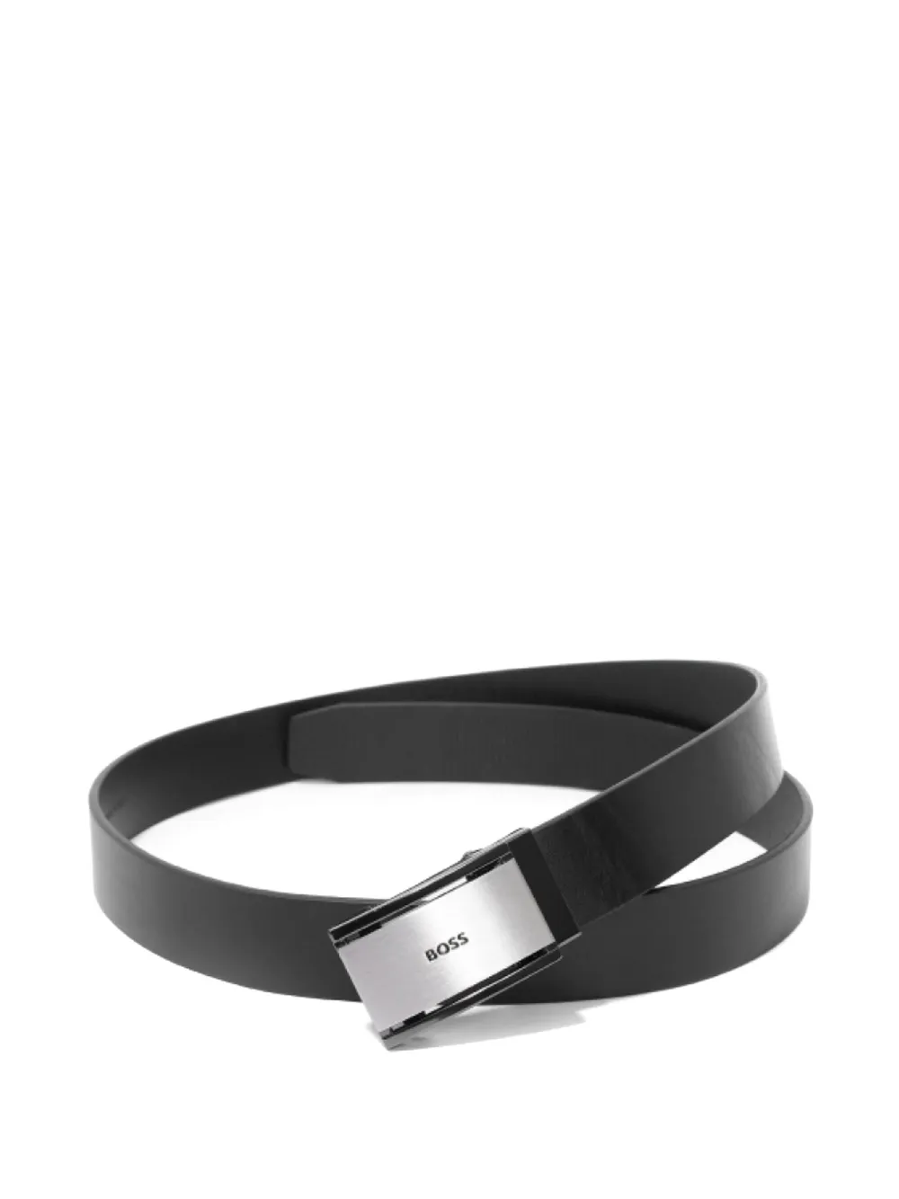 BOSS leather belt - Nero