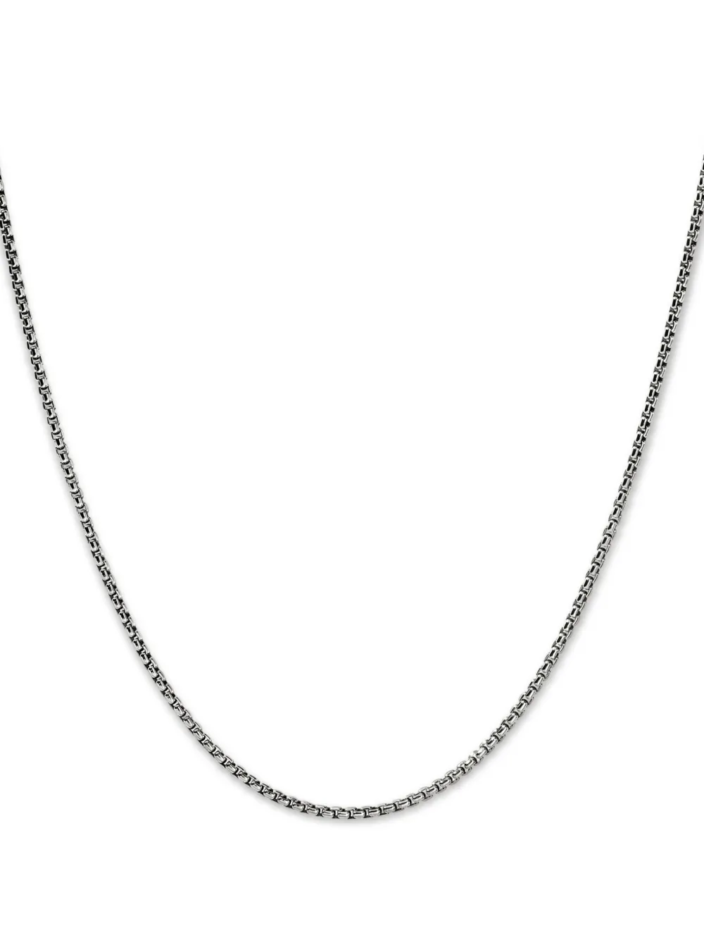 John Hardy box-chain necklace - Argento