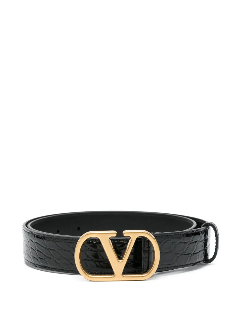 Valentino Garavani VLogo belt - Nero