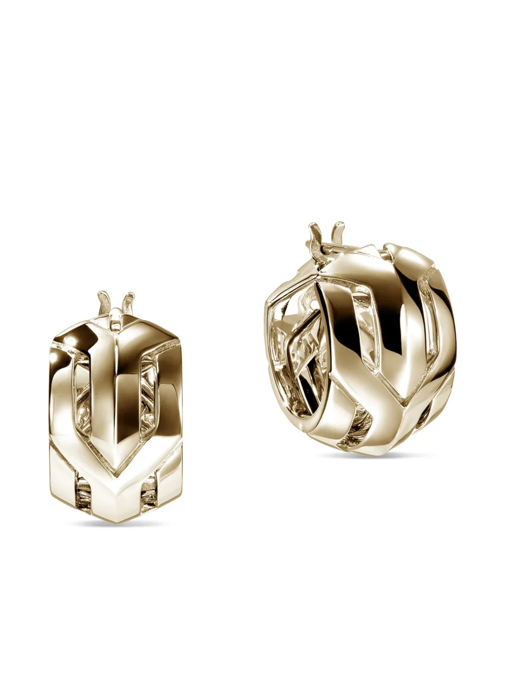 John Hardy Icon 50 hoop earrings - Oro