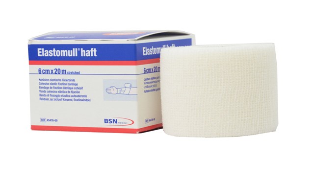 Benda Elastica Autoadesiva Elastomull Haft Compressione Forte Cm6x20m
