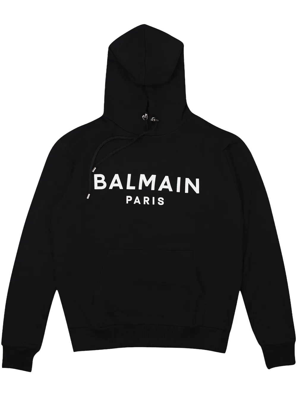 Balmain printed hoodie - Nero