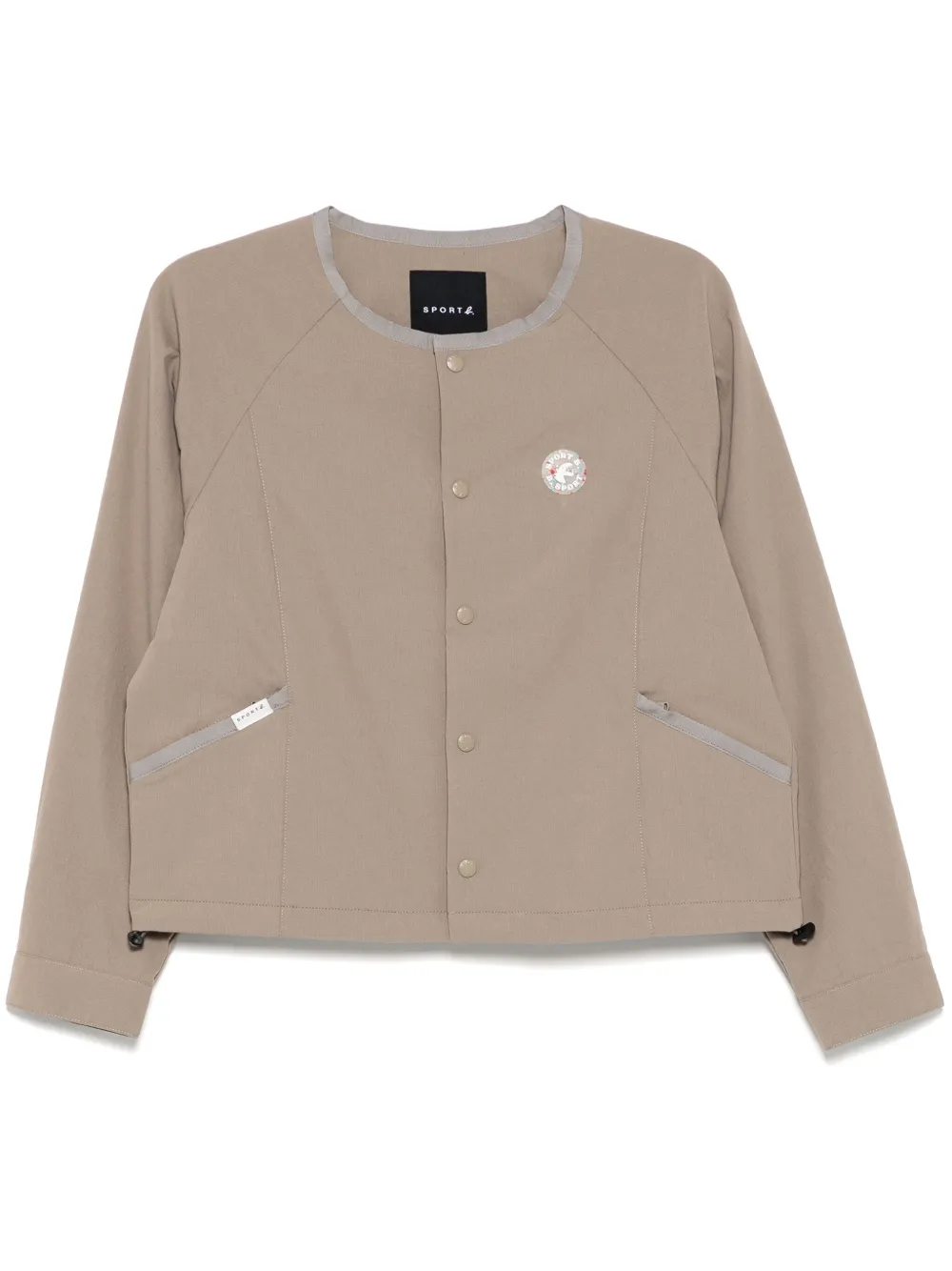 SPORT b. by agnès b. button up jacket - Toni neutri