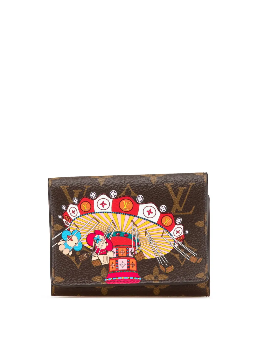 Louis Vuitton Pre-Owned 2020 Monogram Victorine Vivienne Wallet small wallets - Multicolore