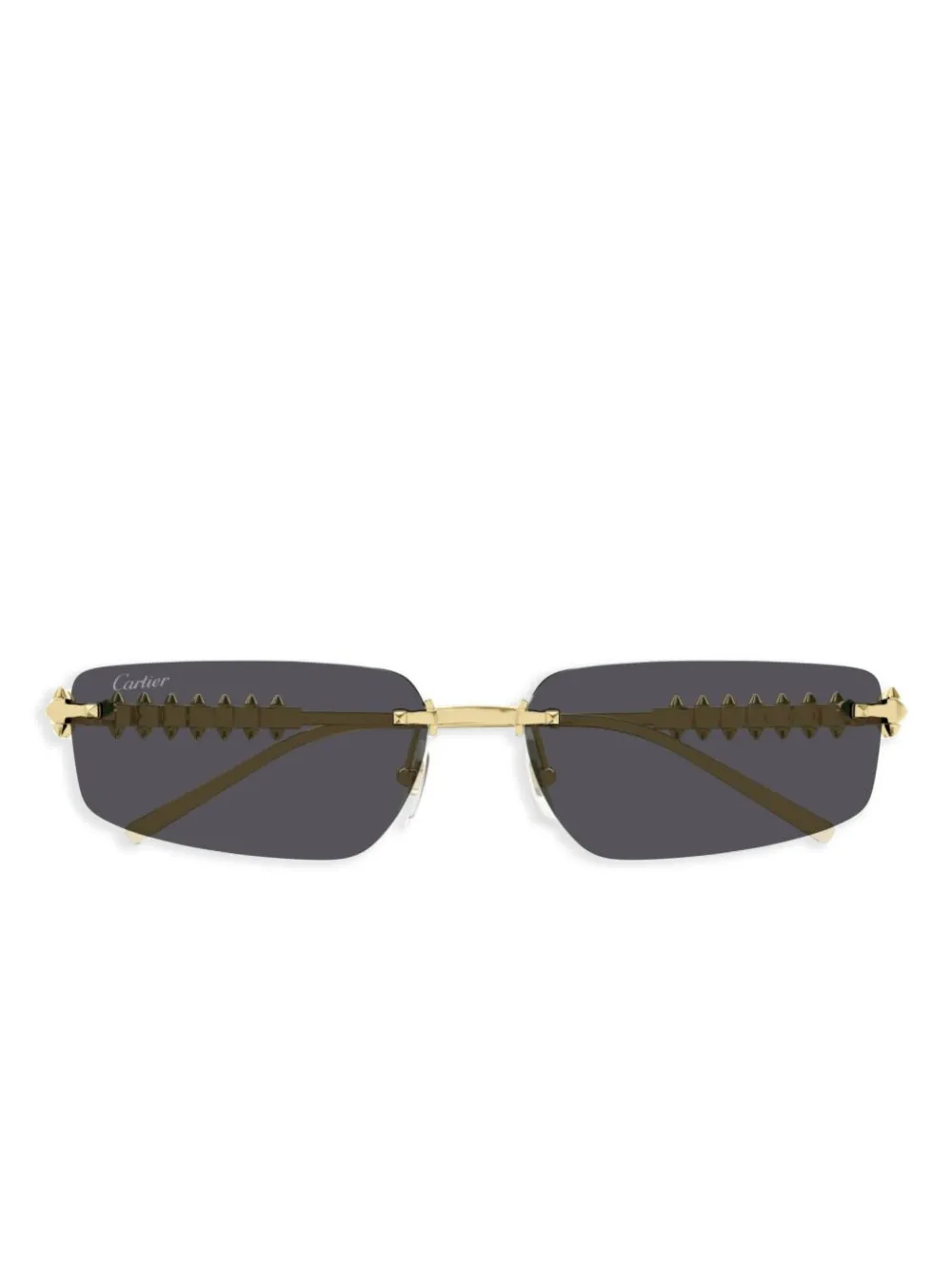 Cartier Eyewear geometric-frame sunglasses - Oro
