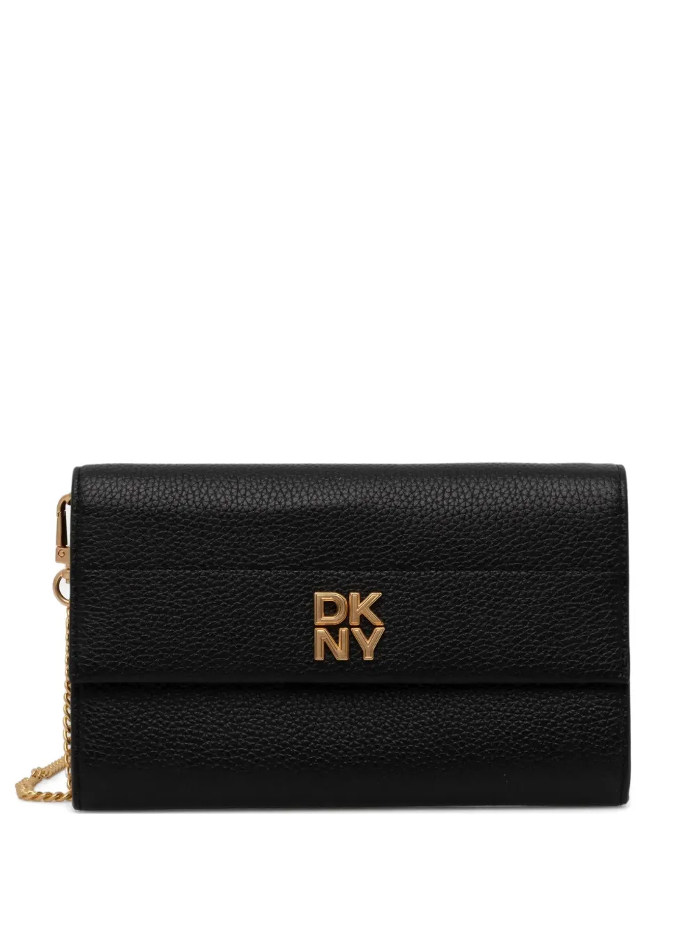 DKNY leather wallet on chain - Nero