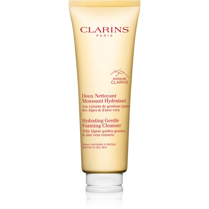 Clarins Cleansing Hydrating Gentle Foaming Cleanser Mousse Detergente Effetto Idratante 125 Ml