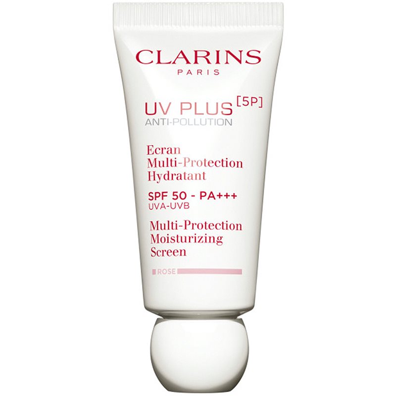 Clarins Uv Plus [5P] Anti-Pollution Rose Lozione Idratante Spf 50 30 Ml