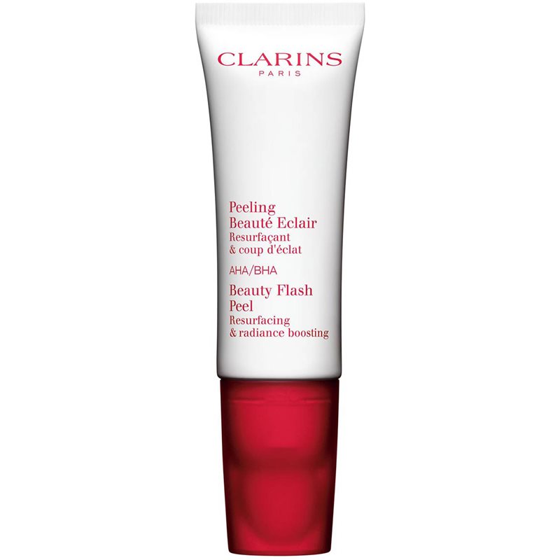 Clarins Beauty Flash Peel Scrub Viso Lisciante E Nutriente Effetto Illuminante Immediato 50 Ml
