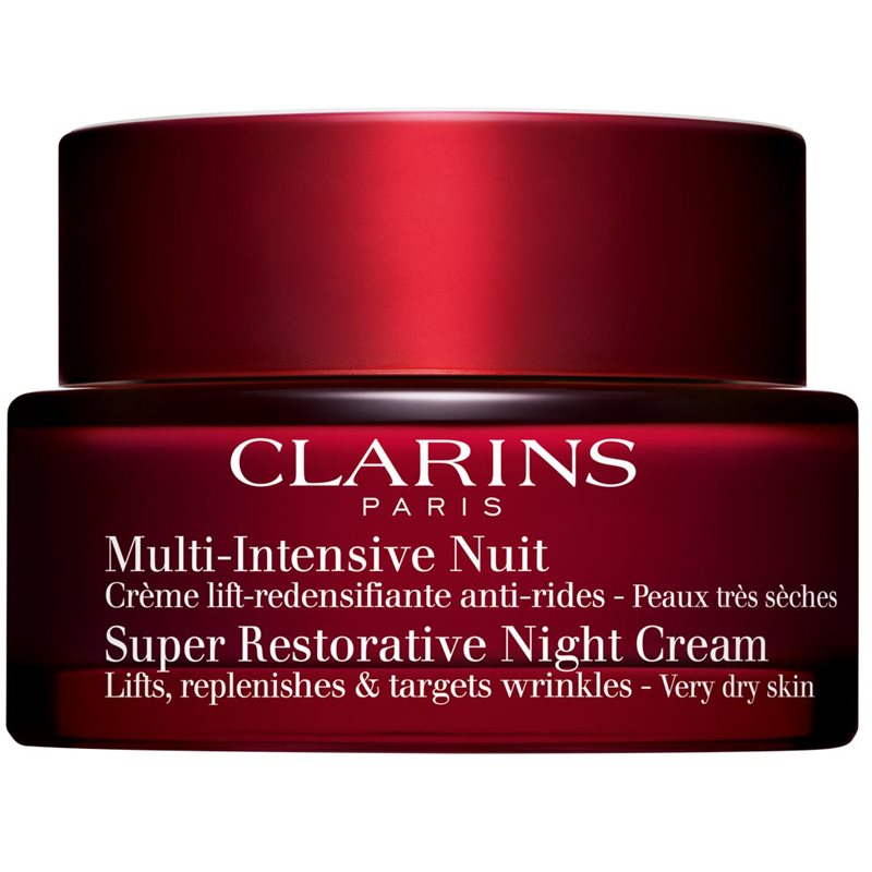 Clarins Super Restorative Night Cream Crema Notte Per Pelli Secche E Molto Secche 50 Ml