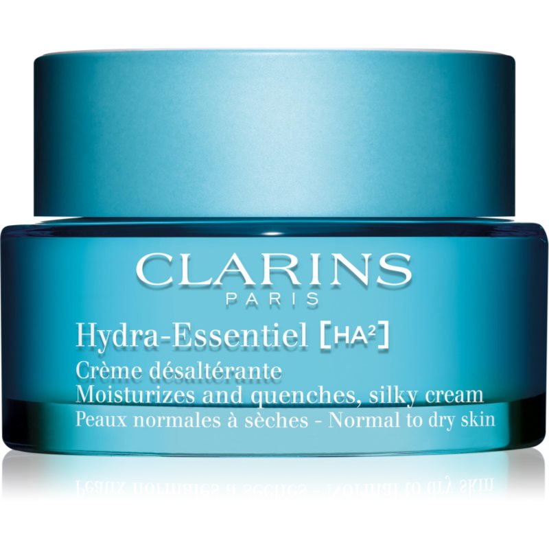 Clarins Hydra-Essentiel [Ha²] Silky Cream Crema Idratante E Rassodante Giorno Con Acido Ialuronico 50 Ml