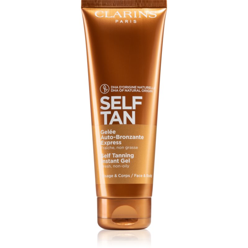Clarins Self Tan Instant Gel Gel Autoabbronzante Per Corpo E Viso 125 Ml