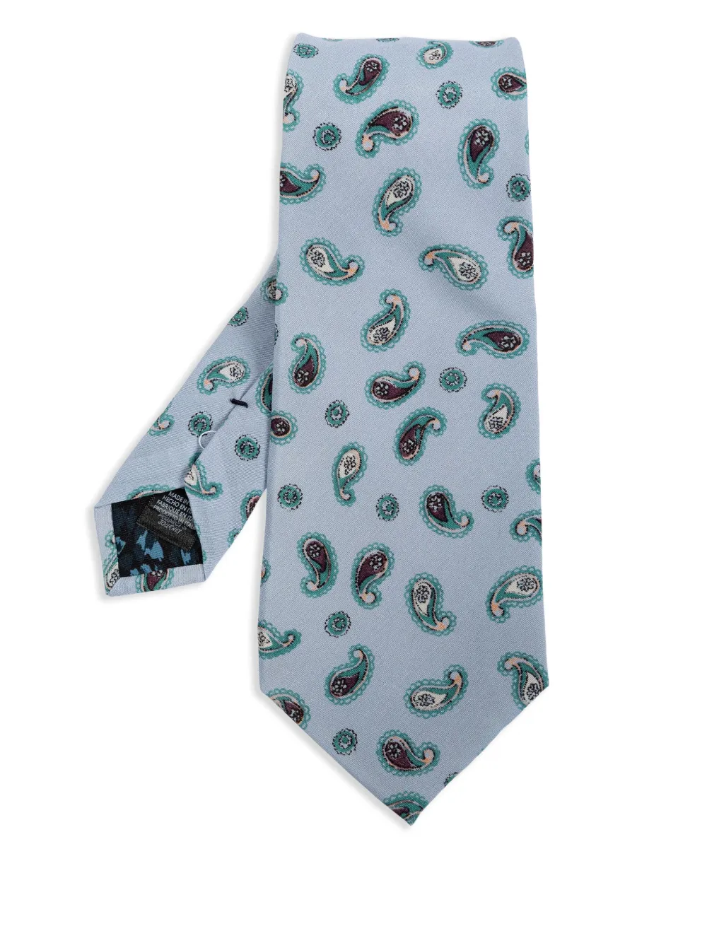 Paul Smith paisley-print tie - Blu