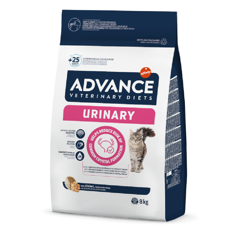 Advance Veterinary Diets Urinary Cat Crocchette per gatto - 8 kg