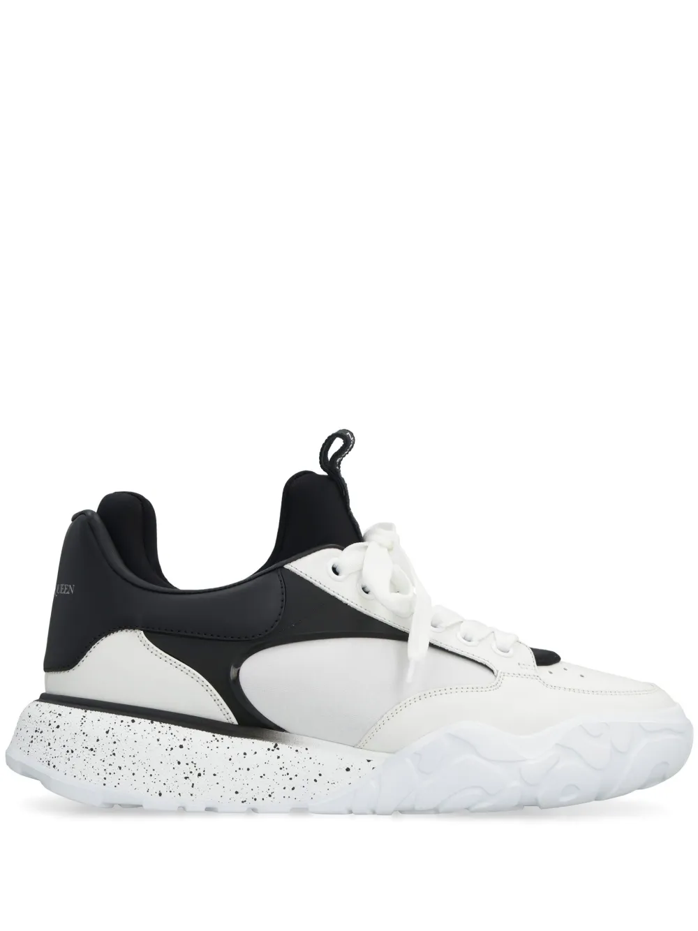 Alexander McQueen Sneakers Court Tech in pelle - Bianco